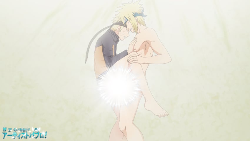 2boys age_difference almost_naked anal anal_sex barefoot blonde_hair bottomless censored cheating cheating_husband facial_markings father father_and_son feet feet_up forehead_protector gay gay_sex headband heavily_censored hi_res high_resolution highres incest jacket konohagakure_symbol leg_grab legs_up lifting light-skinned_male light_skin male male/male male_only male_penetrated male_penetrating male_penetrating_male naked namikaze_minato naruto naruto_(series) naruto_shippuden naruto_uzumaki nipples no_visible_genitalia nude nude_male older_male older_man_and_younger_boy onoro_nyo orgasm orgasm_face pale-skinned_male pale_skin partially_clothed shounen_jump son spiky_hair stand_and_carry_position standing standing_sex teen teen_boy teenager text thigh_grab toes uzumaki_naruto watermark whisker_markings whiskers yaoi yellow_hair younger_male