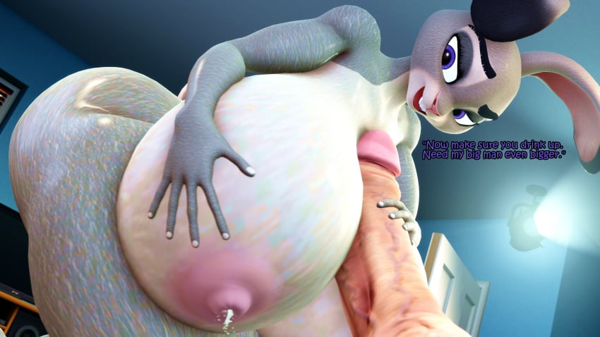 16:9 2023 3d_(artwork) 4k 5_fingers absurd_res anthro areola ass big_breasts big_penis bodily_fluids breasts buckteeth coriponer digital_media_(artwork) disney duo english_text female fingers fur genitals grey_body grey_fur hi_res huge_breasts huge_cock human human_on_anthro humanoid_genitalia humanoid_penis hyper hyper_breasts inside judy_hopps lactating lagomorph leporid male male_human/female_anthro male_on_anthro mammal nipples nude partial_male penis pink_areola pink_nipples rabbit teeth text white_body white_fur widescreen zootopia