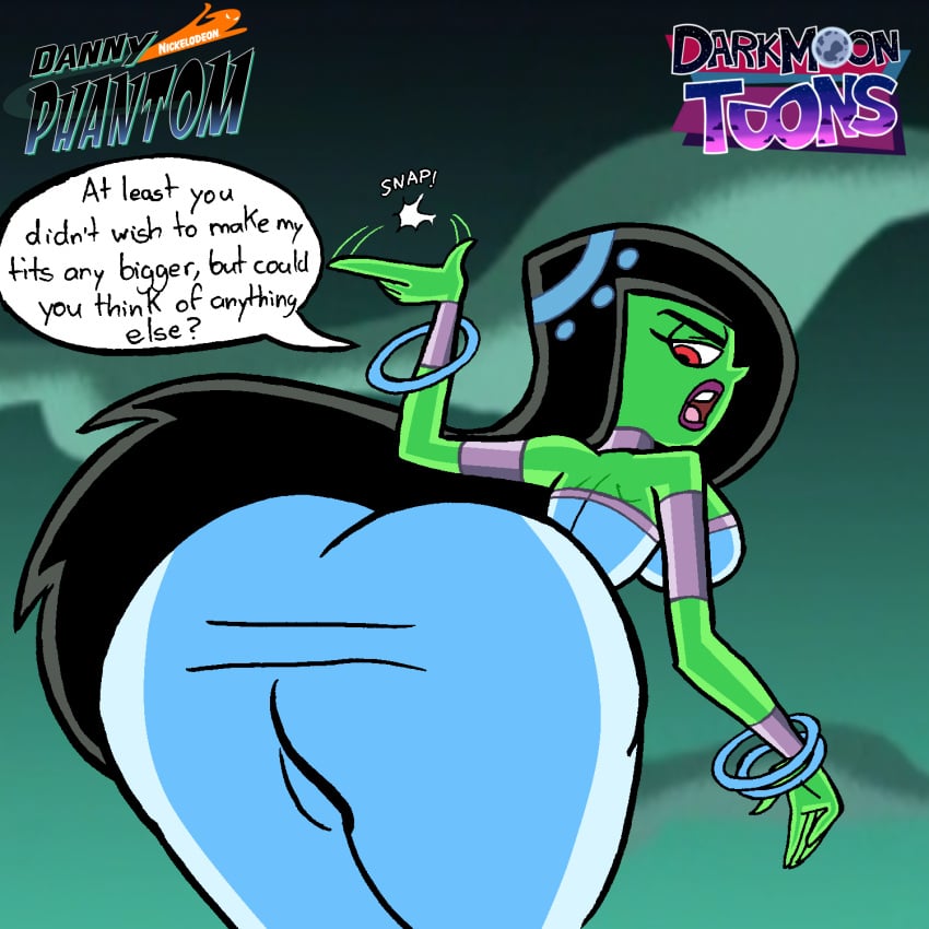 1girls 2019 ass ass_focus big_ass big_butt blu3danny bubble_ass bubble_butt butt-tober danny_phantom darkmoontoons dat_ass desiree dialogue fat_ass female female_only genie ghost ghost_girl green_body huge_ass huge_butt lipstick looking_at_viewer looking_back nickelodeon nicktoons red_eyes solo speech_bubble talking_to_viewer text text_bubble