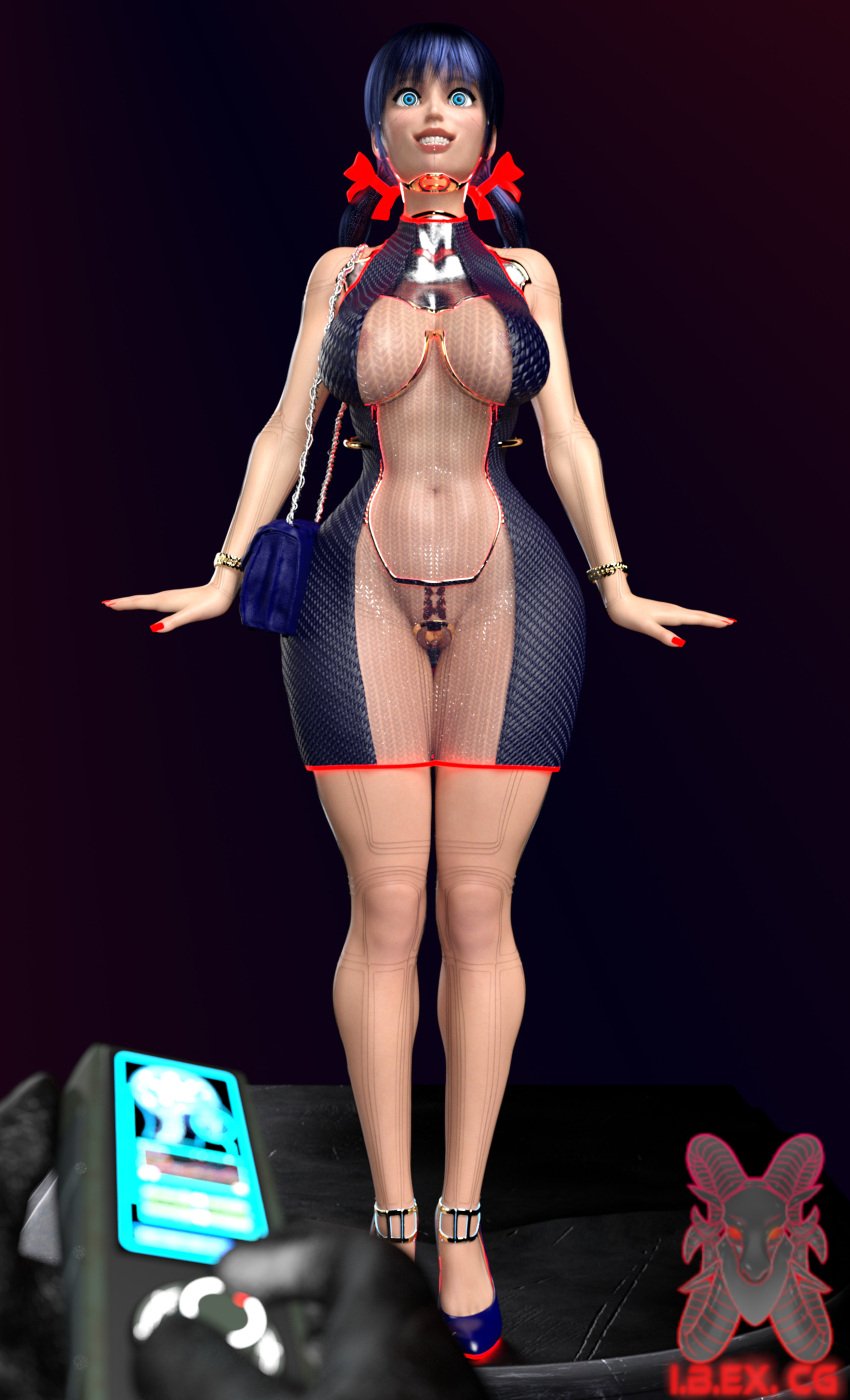 1girls big_ass big_breasts big_butt bimbo body_modification female female_focus high_heels hypnosis ibex-cg ladybug_(character) luxurylady_(ibex) marinette_cheng marinette_dupain-cheng milf mind_break mind_control miraculous_ladybug slave solo_focus