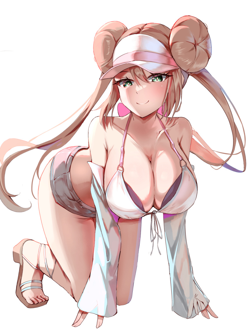 big_breasts breasts female female_only hat looking_at_viewer momdy_(talesshinja) nintendo pokemon rosa_(pokemon) solo tagme