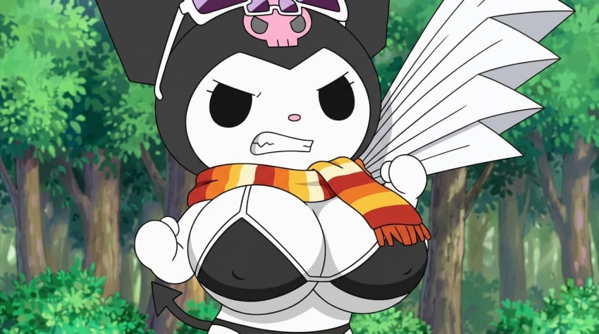 Kuromi (Hello Kitty) Rule 34 Image