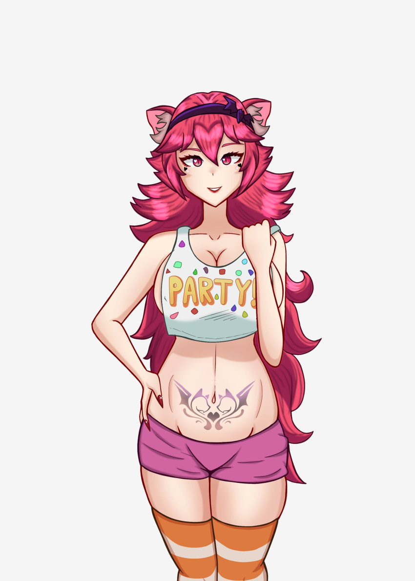 1girls cosplay female female_focus female_only five_nights_at_freddy's five_nights_at_freddy's_2 fnaf fnaf_2 hispanic_virtual_youtuber kimera latam_virtual_youtuber lunaria_ayaren panties pink_panties solo tattoo toy_chica_(cosplay) toy_chica_(fnaf)_(cosplay) virtual_youtuber vtuber vtuberfanart