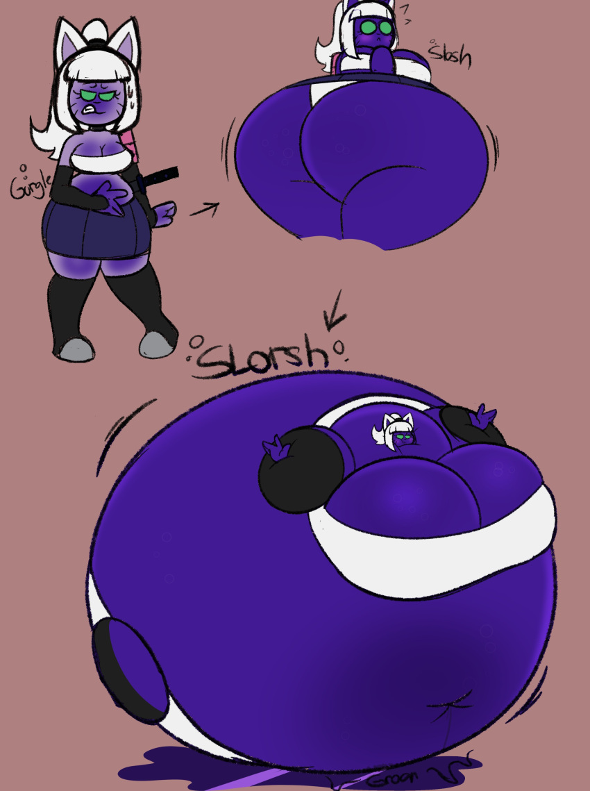 balloonlop big_ass big_breasts blueberry_inflation breasts bubble_butt female huge_ass spherical_inflation sunken_head sunken_limbs thick_thighs wide_hips