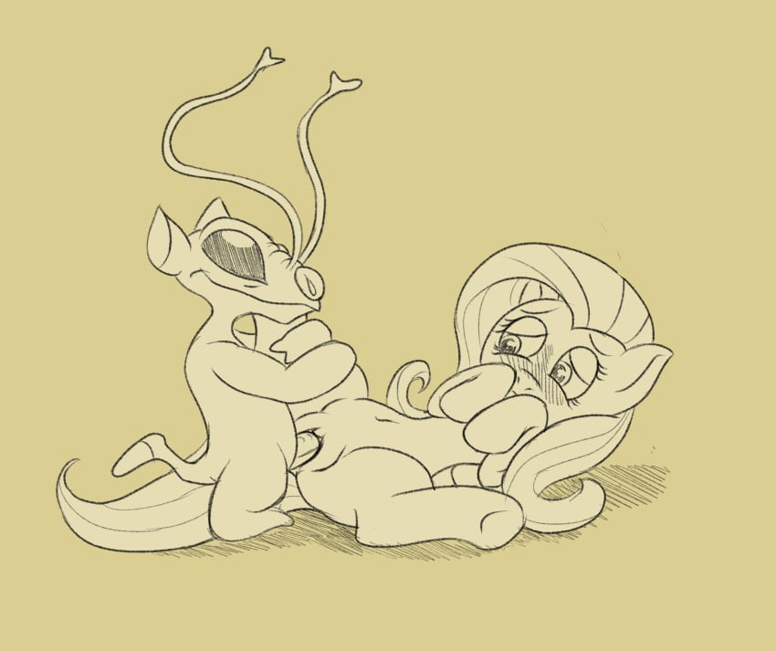 absurd_res alien anthro crossover disney duo equid equine experiment_(lilo_and_stitch) female feral feral_on_feral fluttershy_(mlp) friendship_is_magic hasbro hi_res holding_leg horse interspecies lilo_and_stitch lying male male/female mammal my_little_pony on_back penetration pony raised_leg sex sparky_(lilo_and_stitch) tabloi vaginal_penetration vaginal_penetration