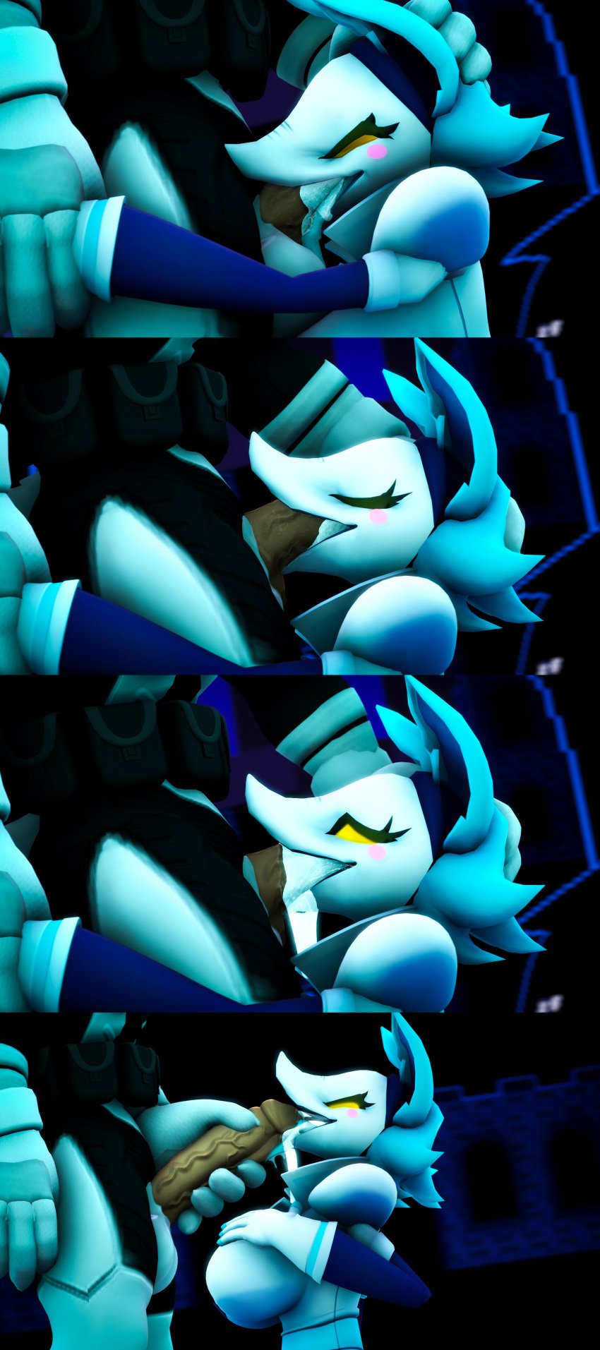 3d_(artwork) absurd_res adam_(juicyducksfm) anthro bodily_fluids canid canine canis cum cum_in_mouth cum_inside deltarune digital_media_(artwork) drinking drinking_cum duo fan_character female forced forced_oral genital_fluids genitals glowing glowing_eyes hand_holding hand_on_head hands_on_hips hi_res holding_penis juicyducksfm male male/female mammal oral penis sega sex sonic_(series) sonic_oc sonic_the_hedgehog_(series) source_filmmaker surprised_expression tasque_manager_(cryptiacurves) tasque_manager_(deltarune) tits touching_penis undertale_(series) vein veiny_penis wolf yellow_eyes