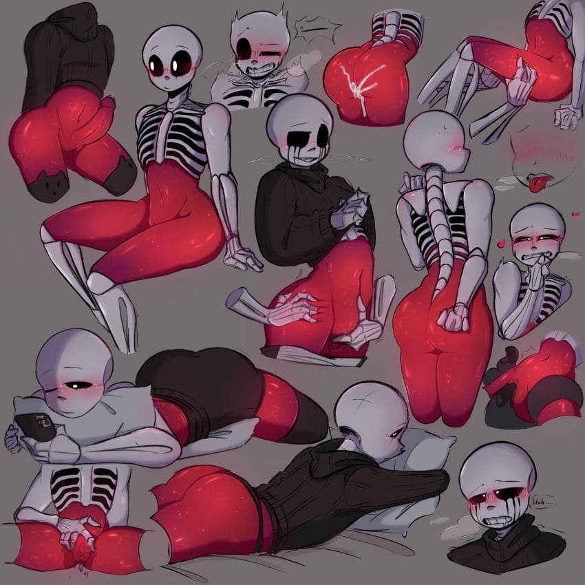 ectobody female killer_sans killer_sans_(fan_character) sans sans_au tentacle undertale:something_new