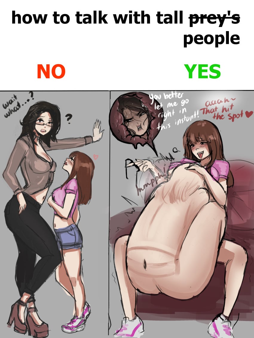 aryc99 brown_hair smaller_female student teacher vore