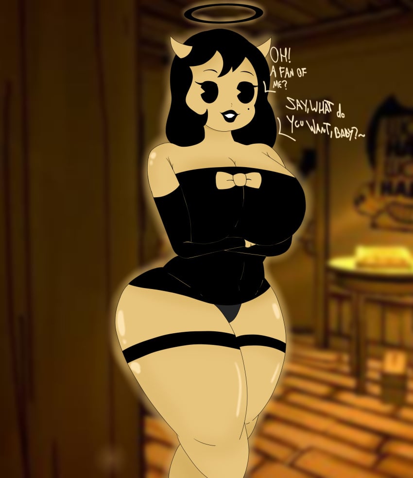 alice_angel bendy_and_the_ink_machine big_breasts luckyyzinto nsfw