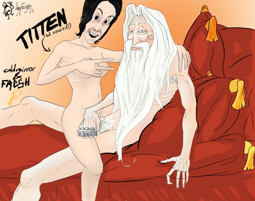 Albus Dumbledore (Harry Potter) Rule 34 Image
