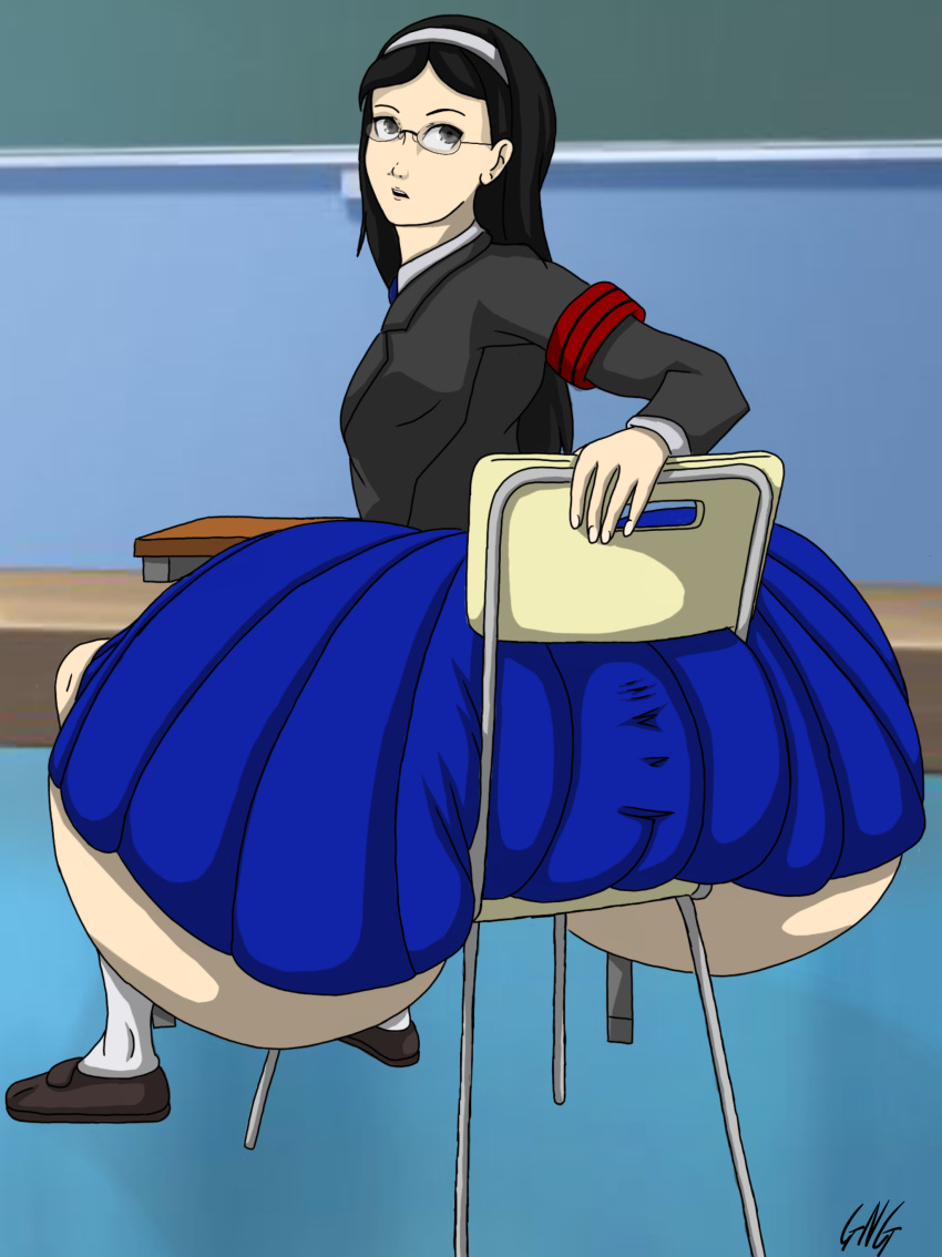 1girls 2017 ass_bigger_than_head ass_bigger_than_torso ass_body ass_focus classroom dumptruck_ass enormous_ass fat_ass female female_only goodnotgreat growth_academy huge_ass hyper hyper_ass hyper_hips luckyjack020 massive_ass school school_uniform schoolgirl shiori_matsumoto tagme underass wide_hips