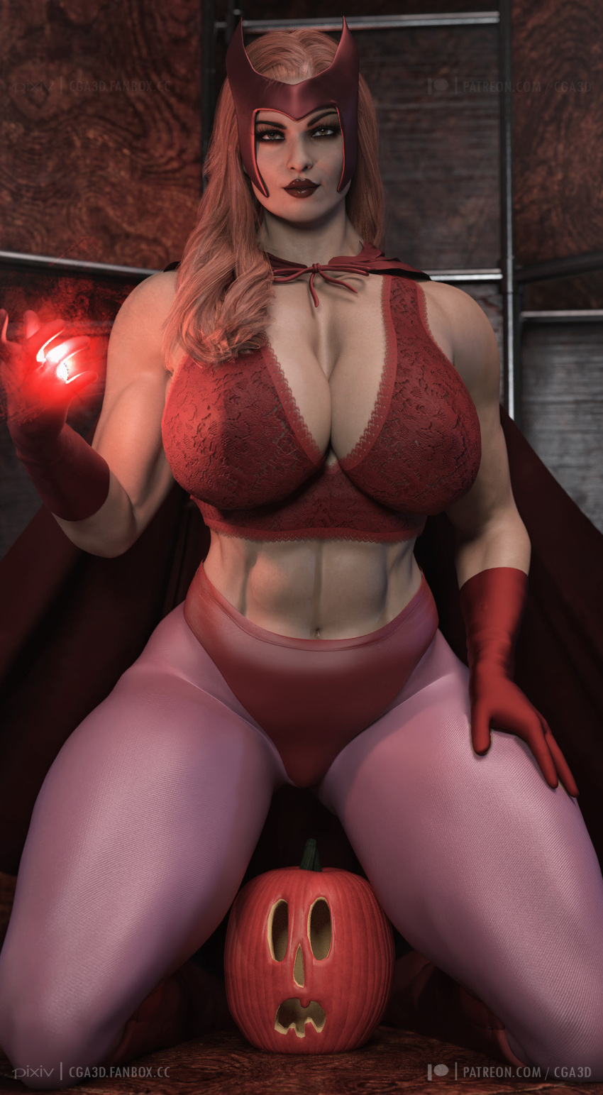 1girls 3d 3d_(artwork) abs alcina_dimitrescu avengers belly_button_piercing big_breasts breasts_bigger_than_head busty capcom cga3d claws cosplay crossover crossover_cosplay curvy curvy_female daz3d daz_studio erotichris female female_only fusion fusion_character halloween hourglass_figure huge_breasts human human_only jack-o'-lantern kneeling large_breasts leggings light-skinned_female light_skin lingerie magic_user marvel marvel_cinematic_universe mature mature_female milf navel_piercing necklace painted_fingernails painted_nails panties pawg pierced_belly_button pierced_navel red_eyes red_hair resident_evil resident_evil_8:_village scarlet_witch_(cosplay) seductive seductive_look sensual skimpy solo thick thick_thighs thong toned toned_female vagina voluptuous voluptuous_female wide_hips