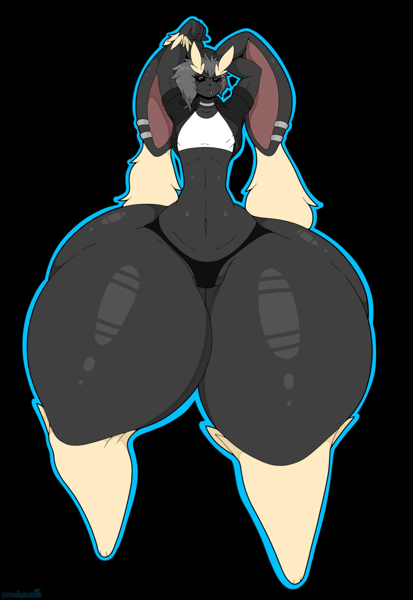 lopunny pokémon_(species) pokemon pokemon_(species) rubi_(stemingbunbun) stemingbunbun tagme thick_thighs wide_hips