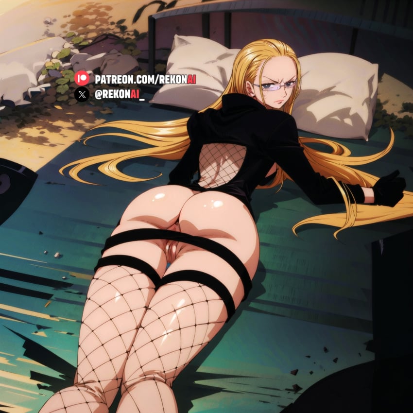 1girls 2d ai_generated anus ass ass_focus big_ass big_butt blonde_hair blush blush bondage brown_eyes bubble_ass bubble_butt dat_ass female female female_focus female_only female_protagonist from_behind from_behind_position glasses huge_ass huge_butt kalifa kalifa_(one_piece) large_ass light-skinned light-skinned_female light_skin long_hair looking_at_viewer looking_back on_stomach one_piece pale-skinned_female pale_skin pov pov_ass pov_eye_contact pussy rekonai rough rough_sex shounen_jump solo solo_female solo_focus stockings tagme thick thick_ass thick_hips thick_legs thick_lips thick_thighs tied_legs tied_up uncensored vagina vaginal_penetration wide_hips wide_thighs yellow_hair