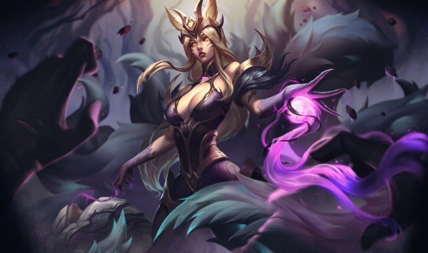 1girls ahri coven_ahri female female_focus female_only league_of_legends unstable_anomaly