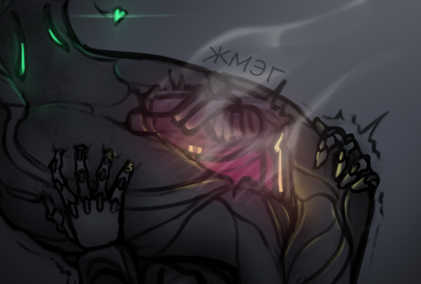 blushed choking dandagazz gauss_(warframe) glowing hip_grab hips mag_(warframe) self_upload steam warframe