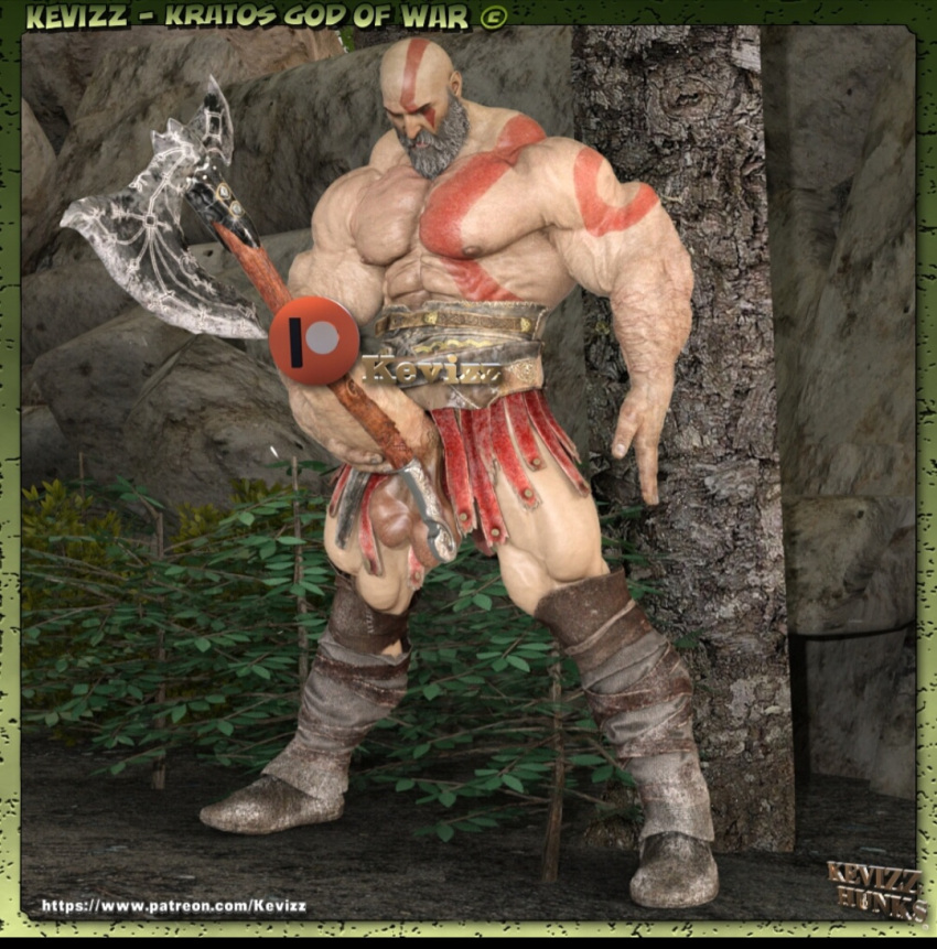 Kratos (God Of War) Rule 34 Image