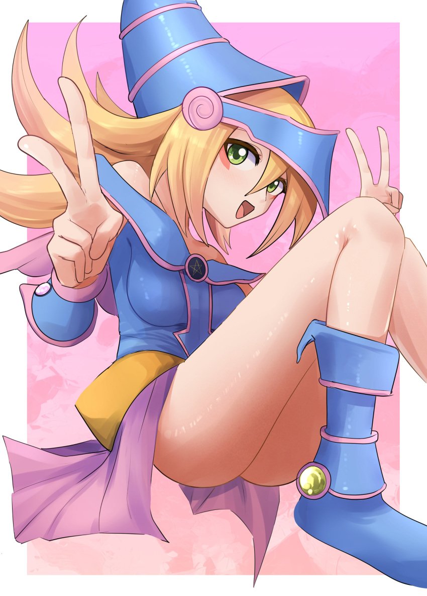 1girls actancyaga dark_magician_girl duel_monster yu-gi-oh!