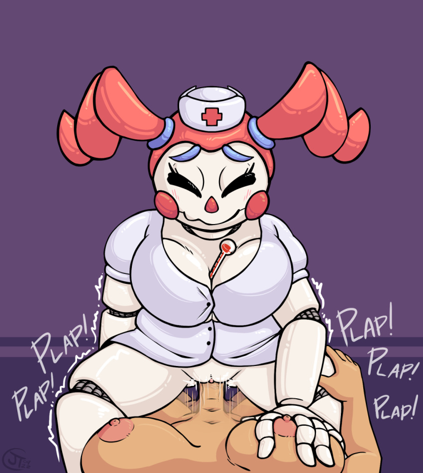 baby_(fnafsl) breast_grab circus_baby circus_baby_(fnaf) cowgirl_position five_nights_at_freddy's five_nights_at_freddy's:_sister_location futa_on_female futa_pov futanari futanari_penetrating futanari_pov jtcircus point_of_view pov pussy_juice robot sex sister_location tagme