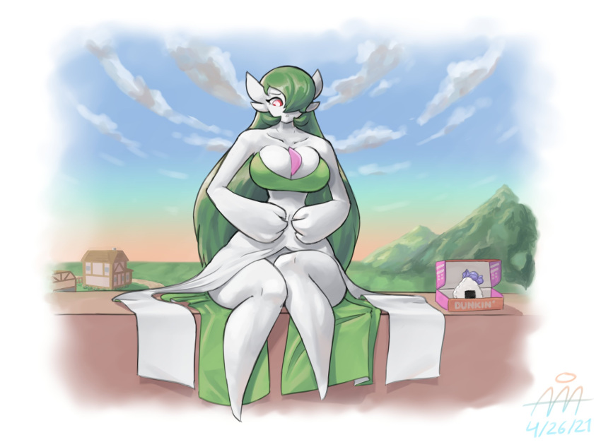 1girls allanchorsaweigh anthro anthro_only breasts_expansion comic comic_page female female_gardevoir female_only gardevoir generation_3_pokemon large_breasts oc pokémon_(species) pokemon pokemon_(species) solo_female