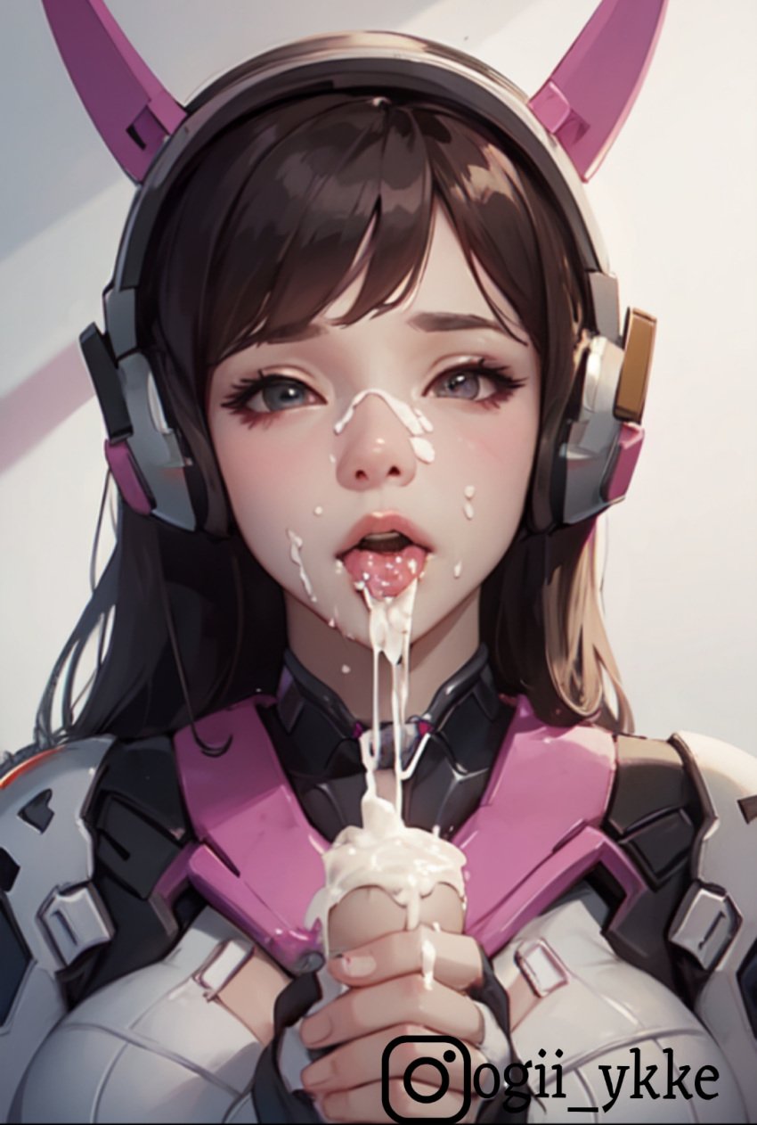 ai_generated anime_style cum cum_on_face d.va ogii_ykke overwatch