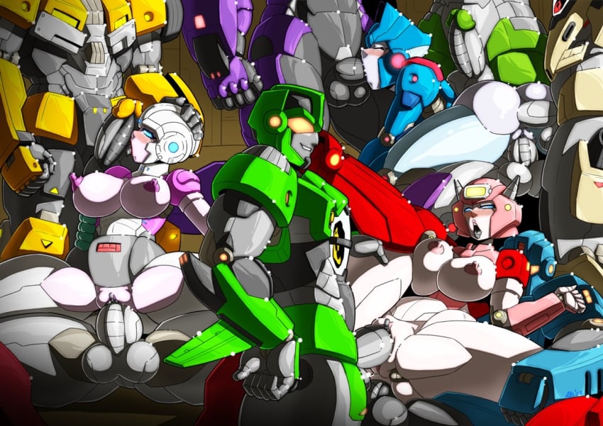 1boy 3girls abs alien alien_girl alien_humanoid arcee arcee_(g1) autobot big_balls big_breasts big_penis blowjob breasts chromia double_anal double_penetration elita-1 elita-one elita_1 elita_one female female_autobots female_focus female_penetrated gangbang huge_breasts large_breasts large_penis mad-project male male/female male_only multiple_girls multiple_males naked_female nipples oral oral_sex orgy robot robot_girl sex spitroast straight transformers transformers_g1 vaginal_penetration