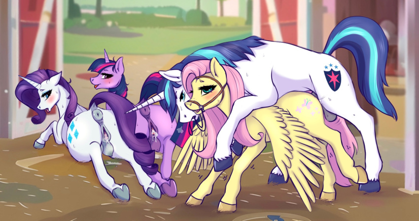 Fluttershy (Mlp) Rule 34 Image