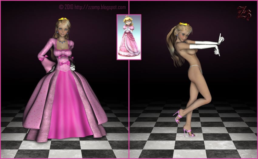 3d mario_(series) nintendo princess_peach zzomp