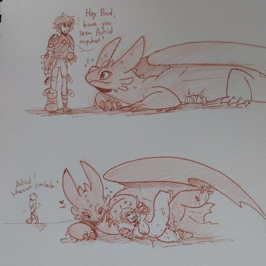 1:1 ahe_gao areola astrid_hofferson before_and_after big_breasts breasts claws clothed clothed_human clothed_male clothing dialogue dominant dominant_feral dominant_male dreamworks english_text female female_on_bottom feral feral_on_top feral_penetrating feral_penetrating_human fingers group half-closed_eyes heart_symbol hi_res hiccup_horrendous_haddock_iii hornibaguette how_to_train_your_dragon human human_on_bottom human_on_feral human_penetrated humanoid_hands infidelity interspecies larger_feral larger_male looking_pleasured male male/female male_on_top mammal mostly_nude_female mostly_nude_human narrowed_eyes navel nipples on_bottom on_top penetration penile penile_penetration penis penis_in_vagina restricted_palette sex shaded size_difference speech_bubble stomach_bulge surprised talking_to_another text toe_claws toothless traditional_media_(artwork) trio vaginal_penetration wings zoophilia