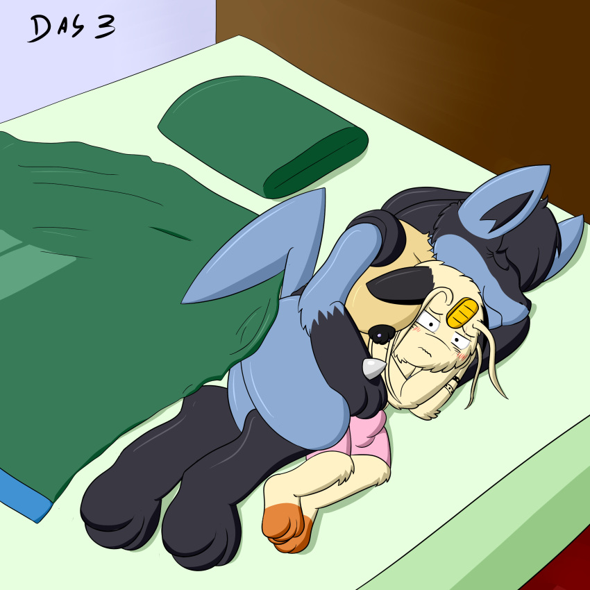 1:1 absurd_res adam(midnightmeowth) alana(midnightmeowth) anthro big_breasts blush breasts bulge detailed_bulge duo erection female generation_1_pokemon generation_4_pokemon hi_res lucario male male/female meowth midnight_meowth nintendo nipple_piercing nipples nude piercing pokemon pokemon_(species) sleeping sleeping_together solo