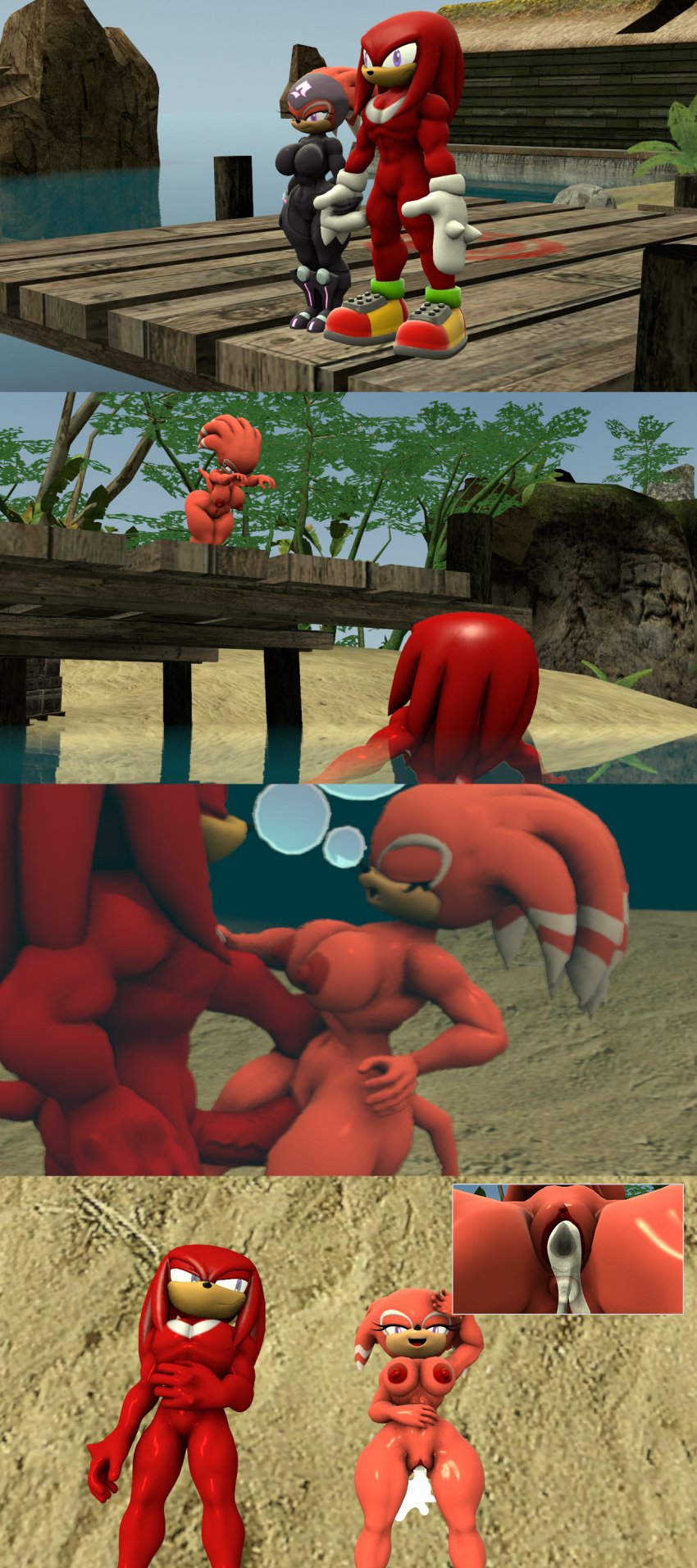 1boy 1girls 3d cum_in_pussy echidna female galestar01 knuckles_the_echidna male male/female sega sfm shade_the_echidna sonic_(series) sonic_chronicles:_the_dark_brotherhood sonic_the_hedgehog_(series) tagme underwater underwater_sex