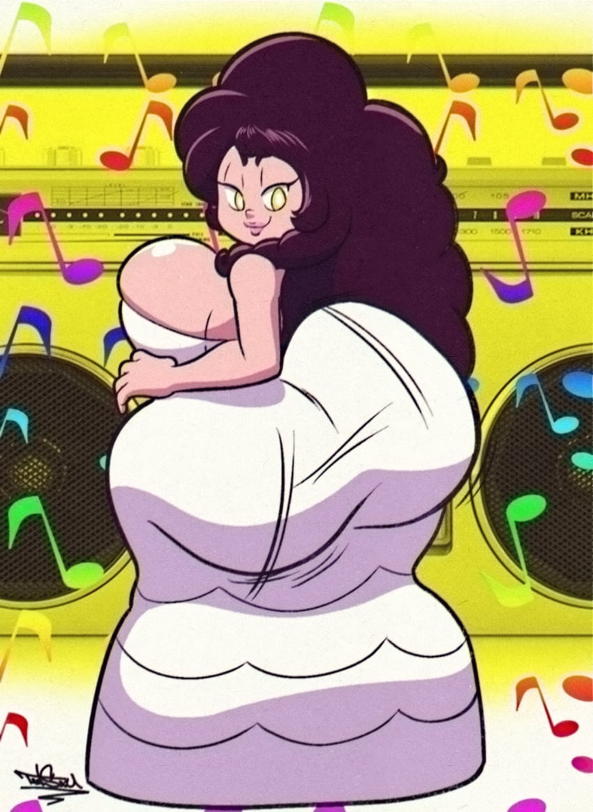 1girls alternate_universe ass big_ass big_breasts bottom_heavy bouncing_ass breasts brown_hair bubble_butt busty dat_ass dumptruck_ass fat_ass female female_only gem_(species) gold_boombox_(prevence) huge_ass huge_breasts large_ass large_breasts massive_ass mind_control nora_quartz_universe rule_63 solo steven_universe tansau thick_ass thick_thighs twerk_hypnosis twerking wide_hips