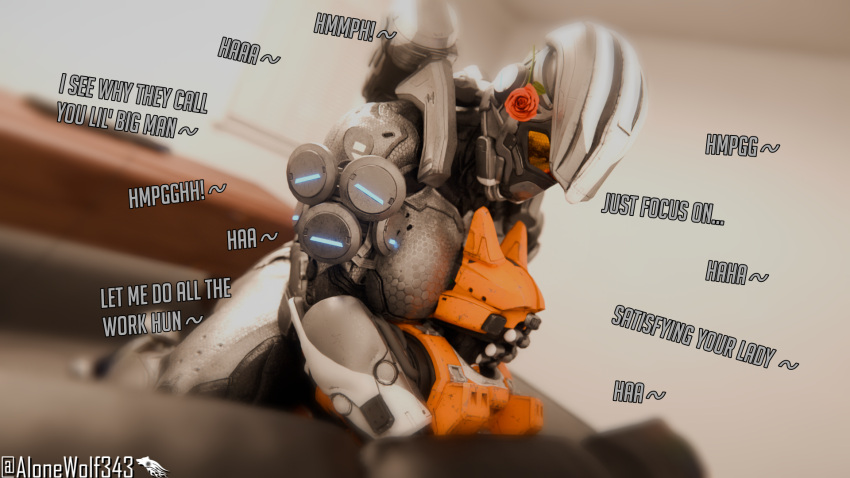 alonewolf343 armor armored armored_female armored_male big_ass big_breasts big_butt big_dom_small_sub big_female_small_male big_thighs blender3d blender_(software) blender_cycles comic comic_page dialogue dialogues fox_ears halo_(game) halo_(series) halo_4 halo_5 halo_infinite huge_ass huge_breasts huge_butt huge_thighs skin_tight small_but_hung smaller_male smaller_male_larger_female spartan_(halo) spartan_iv_(halo) techsuit