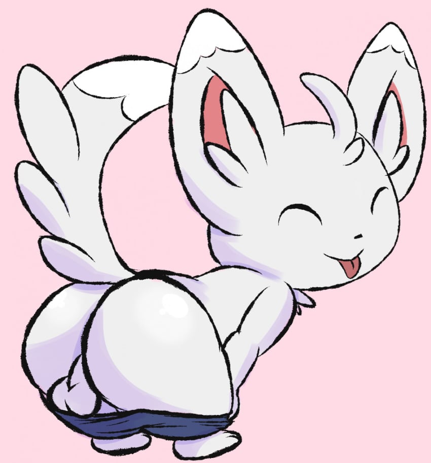 ass balls closed_eyes fur furry hi_res minccino mincheeto pants_down pokémon_(species) pokemon pokemon_(species) tagme tail teasing tongue tongue_out