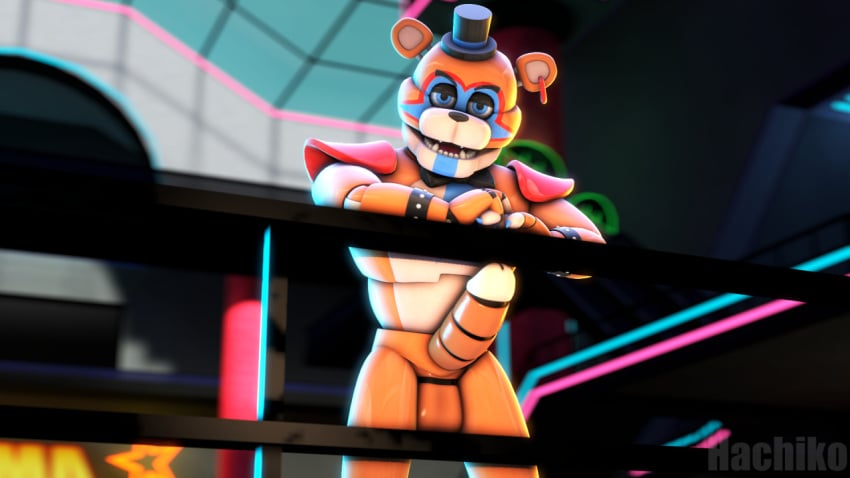 1boy 1male 2022 3d 3d_(artwork) 3d_model animatronic anthro anthro_focus anthro_only anthro_solo balls bear bear_humanoid bodypaint bow_tie bowtie bracelet bracelets digital_media_(artwork) ear_piercing erect_penis erection facepaint fangs five_nights_at_freddy's five_nights_at_freddy's:_security_breach glamrock_freddy_(fnaf) glans half-closed_eyes headgear headwear huge_cock huge_cock looking_at_viewer machine male male_anthro male_focus male_only penis_focus penis_out pierced_ears piercing presenting_balls presenting_penis robot robotic_genitalia robotic_penis scottgames shoulder_pads solo solo_anthro solo_focus solo_in_panel solo_male solo_male source_filmmaker steel_wool_studios studded_bracelet testicles thick_penis top_hat yoshua40sfm