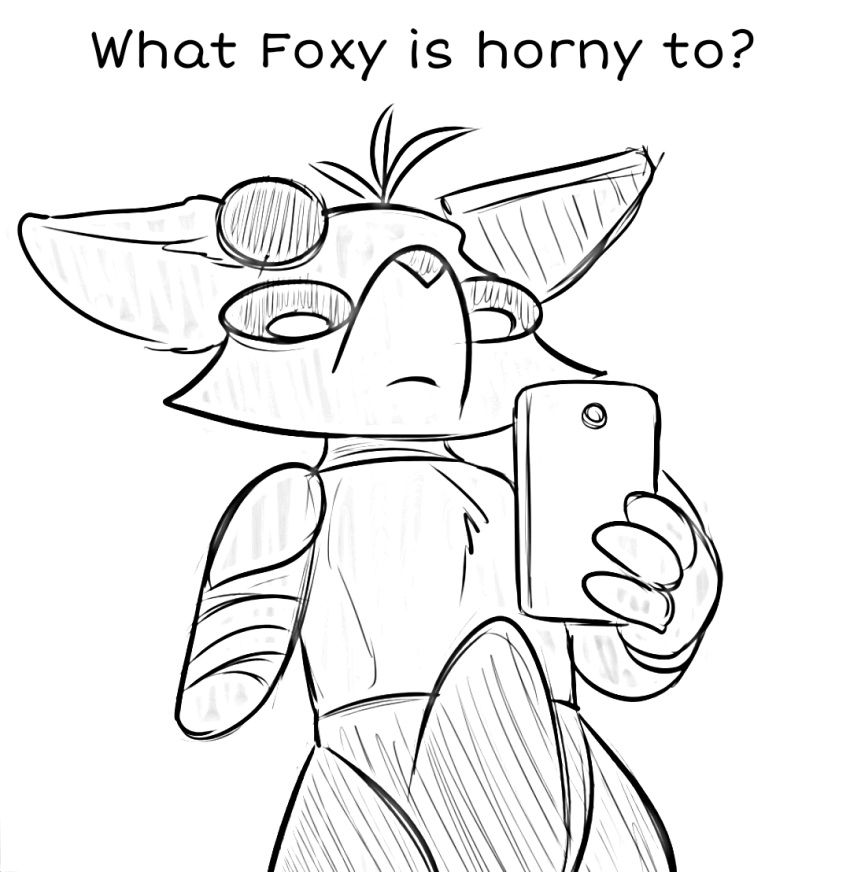 1boy 4_fingers animatronic anthro anthro_only background bandage bandaged_arm bandages black_and_white body_fur boner boner_in_pants bottomwear bulge bulge_focus bulge_through_clothing bulge_under_clothes canid canine cellphone commentary_request edit edited erect_penis erection erection_in_pants erection_in_shorts erection_under_clothes erection_under_clothing expressionless eyepatch eyepatch_lift eyes_open five_nights_at_freddy's fox fox_ears foxy_(fnaf) funny funny_face fur furry furry_only looking_at_phone looking_down male male_focus male_only meme missing_arm mouth_closed pants penis penis_under_clothes phantom_foxy_(fnaf) phone question question_mark questionable questioning questions_and_answers robotic_arm robotic_ear scottgames simple_background simple_shading snout solo solo_focus speech stylized tailsfoxy turned_on twtr uncolored video_game video_game_character video_game_franchise video_games visible_penis_shape white_background