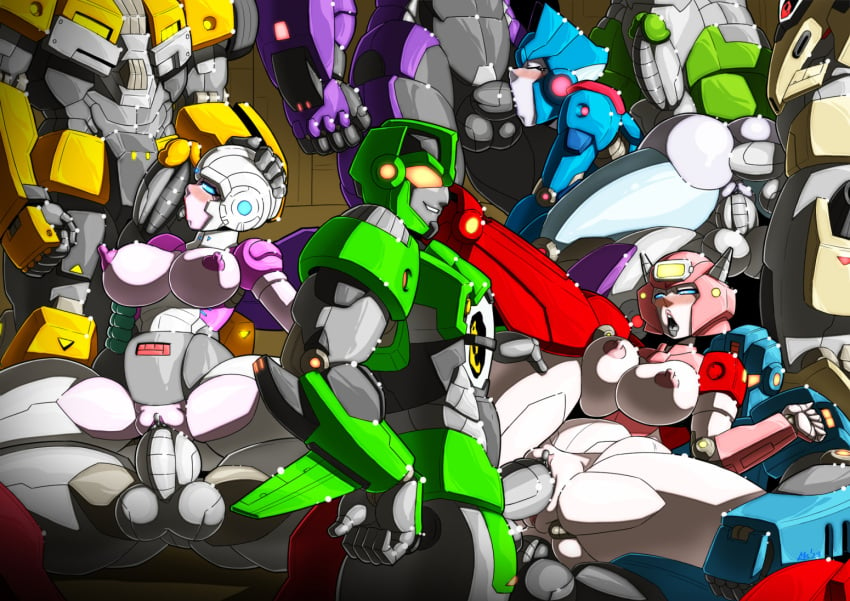 3girls airtight all_three_filled anal anthro arcee arcee_(g1) ass autobot balls big_breasts big_penis blue_eyes boobs breasts broken_rape_victim chromia cowdog_double_penetration cowdog_position decepticon double_penetration elita_one fellatio female female_focus full_body full_color gangbang gangrape group group_sex gynoid gynomorph highres mad-project mind_break multiple_boys multiple_girls nipples nude nude_female orgy rape reverse_cowgirl_double_penetration reverse_cowgirl_position robot sex spitroast straight thick_thighs transformers transformers_g1 triple_penetration vaginal_penetration vehicon