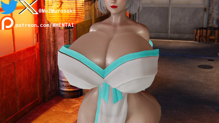 honey_select honey_select_2 huge_ass huge_breasts huge_thighs illusion_soft kimono murasakio_(artist) senran_kagura senran_kagura_(series) senran_kagura_estival_versus senran_kagura_new_link senran_kagura_new_wave senran_kagura_shinovi_versus yumi_(senran_kagura)