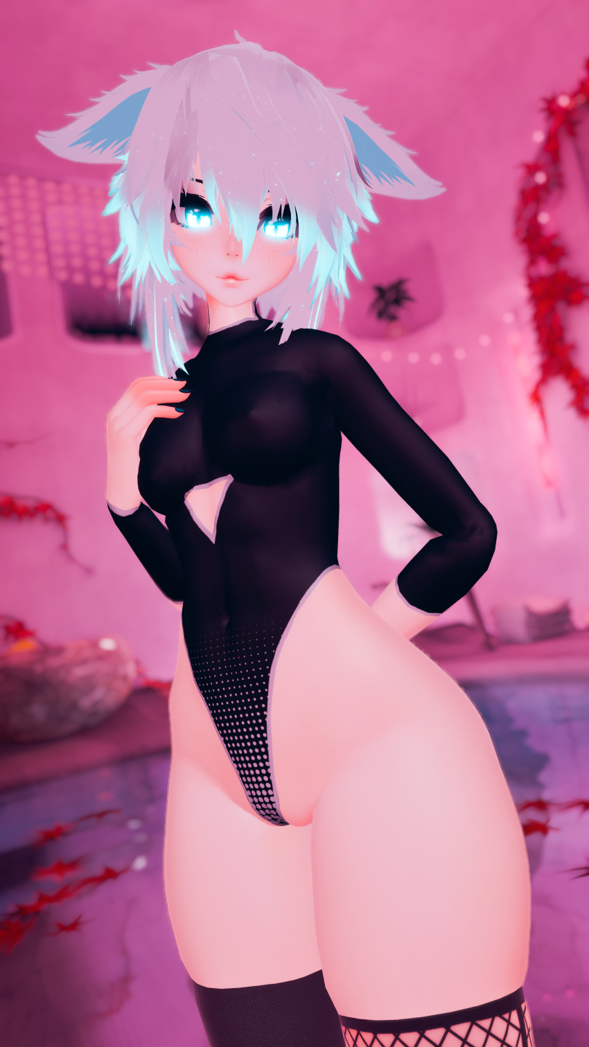 3d alexandrecollvr alexavr black_nail_polish black_nails breasts female female_only grey_hair indoors inside jpeg light-skinned_female light_skin painted_fingernails pale-skinned_female pale_skin solo vr_media vrchat