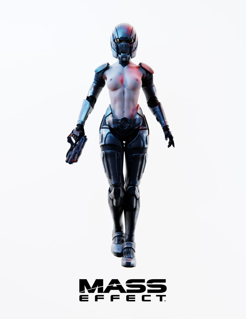 1girls 3d alternate_version_at_source armor bioware blender commander_shepard faceless_character faceless_female female female_only female_soldier femshep fit_female future gretdb gun human mass_effect mass_effect_3 poster science_fiction solo tagme text video_games