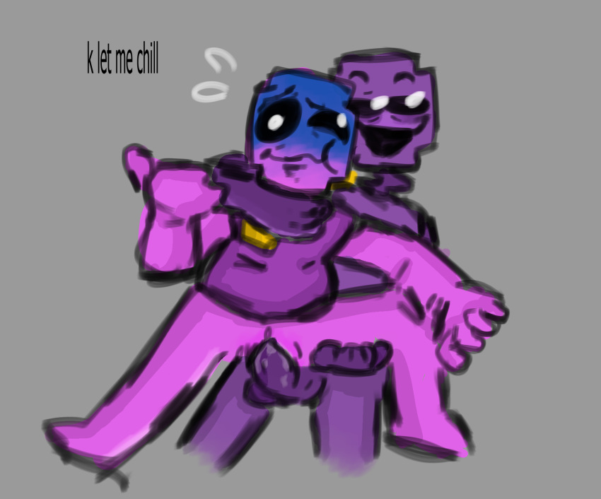 asphyxiation choking dave_miller_(dayshift_at_freddy's) dayshift_at_freddy's dsaf gay henry_miller_(dayshift_at_freddy's) holding_legs rape shitpost