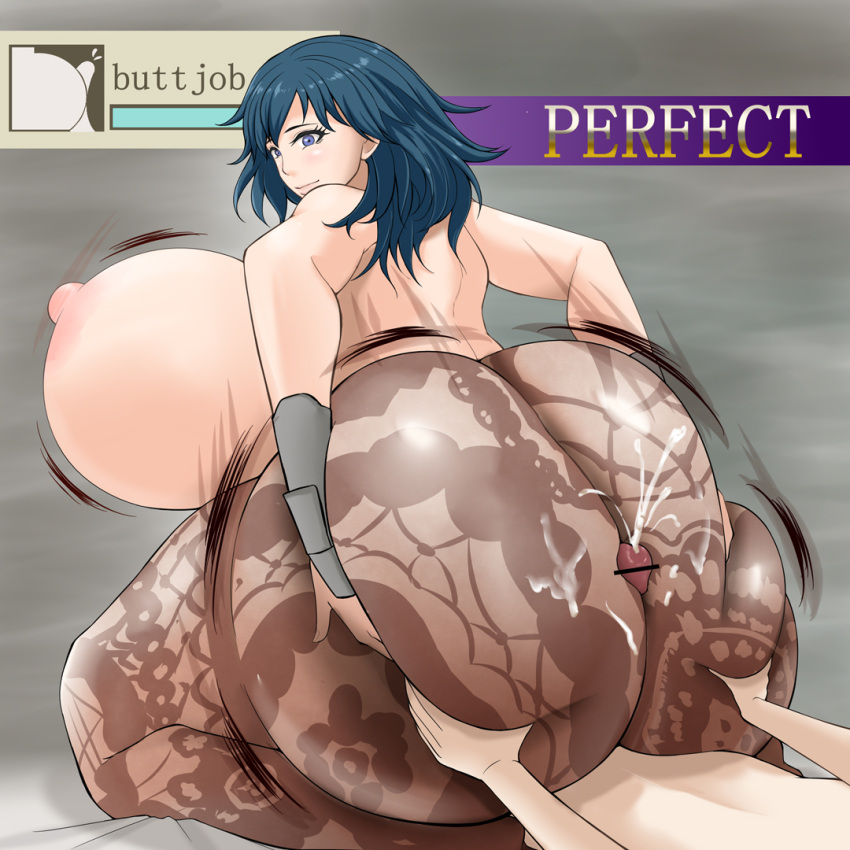 1boy 1girls alternate_ass_size alternate_breast_size aokuro ass ass_bigger_than_torso ass_focus ass_grab bad_anatomy big_ass big_breasts breasts buttjob byleth_(fire_emblem) byleth_(fire_emblem)_(female) censored color covered_buttjob cum cum_on_ass dumptruck_ass fat_ass female female_focus fire_emblem fire_emblem:_three_houses gameplay_mechanics gigantic_ass gigantic_breasts huge_ass huge_breasts large_ass large_breasts leggings male massive_ass nintendo pantyhose solo_focus stats straight