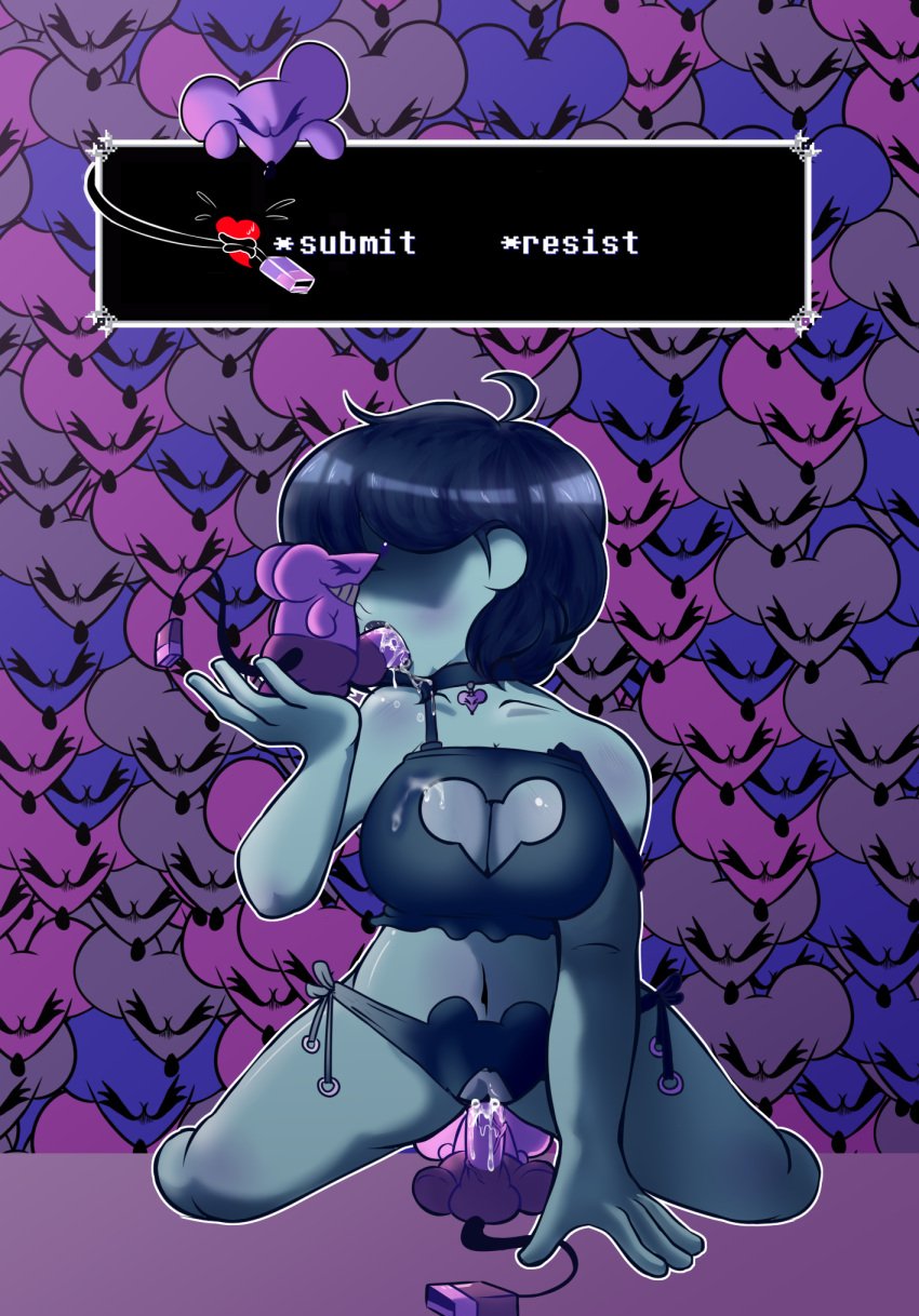 100_nails 1girls alternate_version_available blue_body blue_skin bodily_fluids breasts clothing cum cum_in_mouth cum_in_pussy cum_inside cumshot deltarune ejaculation female female_penetrated feral genital_fluids genitals group hi_res human kris_(dark_world_form) kris_(deltarune) kris_female_(deltarune) larger_female larger_penetrated lingerie male male/female male_penetrating male_penetrating_female mammal maus_(deltarune) mind_control mouse multiple_boys murid murine oral oral_penetration penetration pussy pussy_juice questionable_consent rat rodent saliva sex size_difference smaller_male smaller_penetrating trio undertale_(series) underwear vaginal_penetration zoophilia