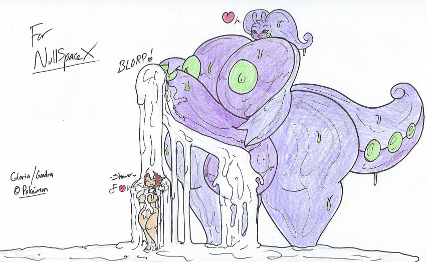 anthro ass balls big_balls big_breasts big_butt big_penis bodily_fluids breasts chasey_ultra_beast_goodra cum cum_shower duo excessive_cum excessive_genital_fluids female futa_on_female futanari generation_6_pokemon genital_fluids genitals goodra gynomorph heart hi_res huge_balls huge_breasts huge_butt huge_cock human hyper hyper_balls hyper_breasts hyper_butt hyper_genitalia hyper_penis intersex mammal nintendo nude penis pokemon pokemon_(species) simple_background venus_body venus_futa wolfespada