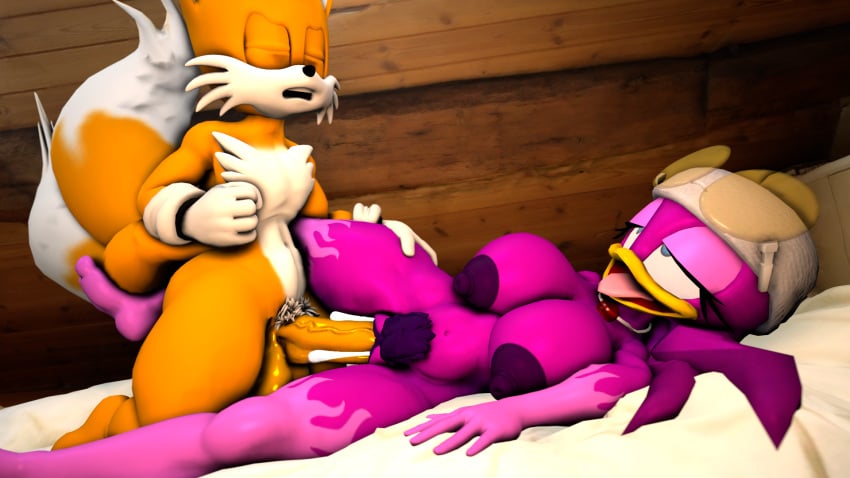 3d bed bedroom cum cum_in_pussy cum_inside duo female female_pubic_hair male naked naked_female naked_male nude nude_female nude_male pubic_hair sarahdellen sex sfm sideways sonic_(series) sonic_the_hedgehog_(series) source_filmmaker tails vaginal_penetration vaginal_sex wave_the_swallow