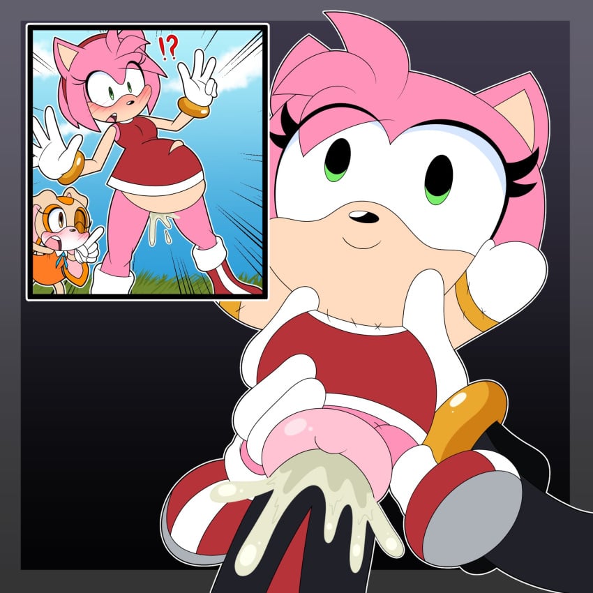 2girls amy_rose big_penis blakeynsfw bottomless clothed cream_the_rabbit cum cumflated_belly cumflation female inflation penetration penis popped ripped_clothing sex shadow_the_hedgehog sonic_(series) surprised topwear voodoo_doll voodoo_inflation