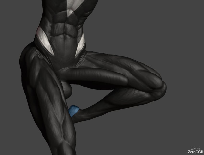 1futa 3d 3d_(artwork) abs big_balls big_penis bulge bulge_through_clothing club_shaped_penis futa_only futanari ghost_spider gwen_stacy huge_cock large_penis long_penis marvel marvel_comics muscles muscular muscular_futanari orezcgii sculpture sketch skin_tight solo solo_futa spider-gwen spider-man_(series) tight_clothing tight_fit wide_hips zbrush zerocgii