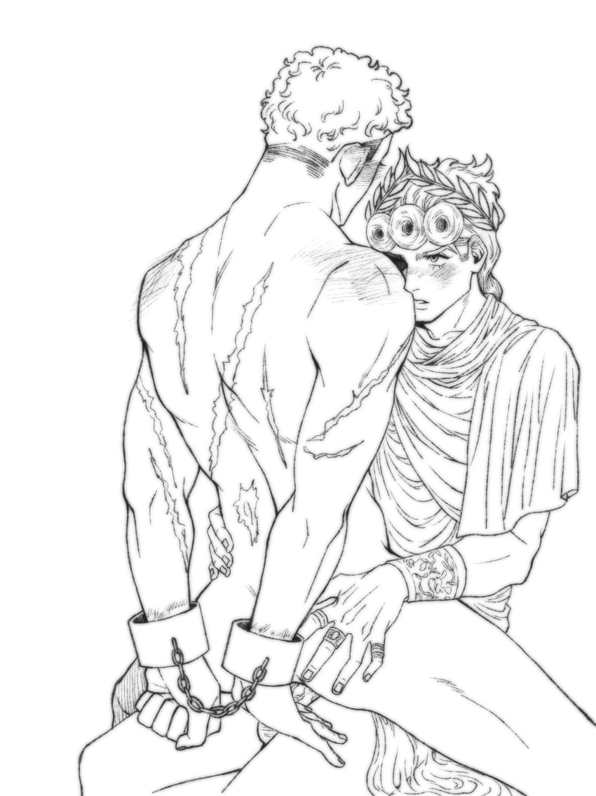 2boys gay giorno_giovanna guido_mista jojo's_bizarre_adventure male male/male male_only male_penetrated male_penetrating male_penetrating_male penetration penis the_big_windmill_whirred vento_aureo yaoi