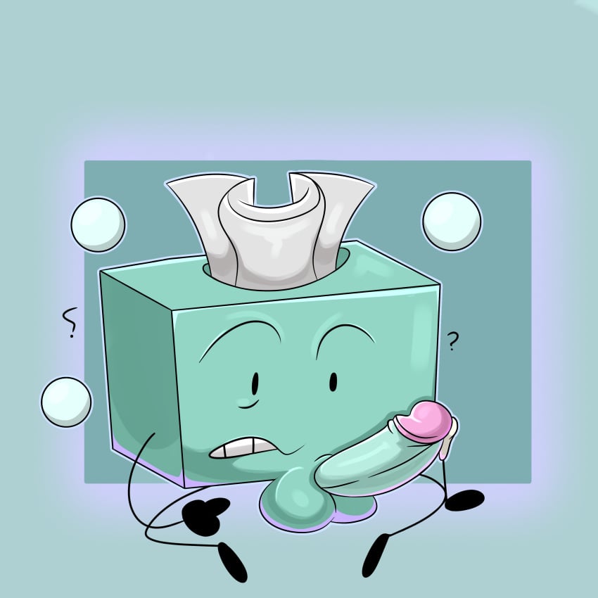 anthro bubbles digital_media_(artwork) inanimate_insanity object_shows sick thebigbuddy tissue_box tissues_(ii)