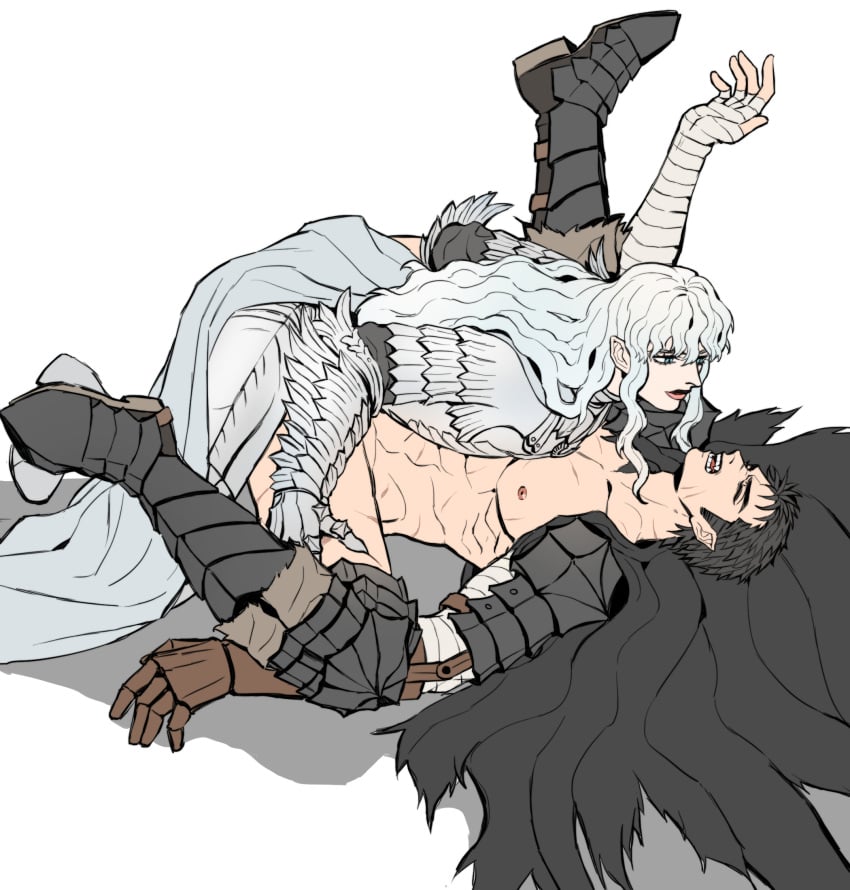 2boys babulon berserk femboy_on_male gay griffith guts_(berserk) male male/male male_only penetration yaoi